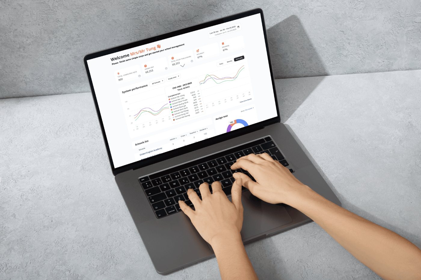 FLYER Teacher LMS